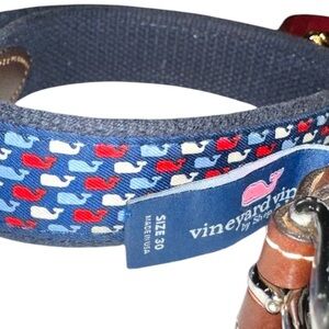 Vineyard Vines blue web belt